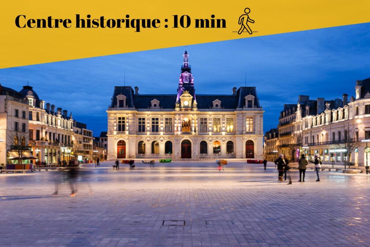 Le Cosy By Goodbnb - Proche Gare - 15Min Futuroscope Poitiers Exteriör bild